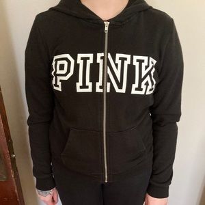 Victoria's Secret Pink Zip Up Hoodie